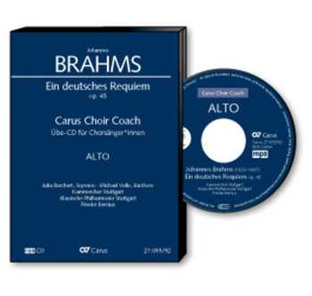 CD Various: Carus Choir Coach - Johannes Brahms: Ein Deutsches Requiem Op.45 (alt)