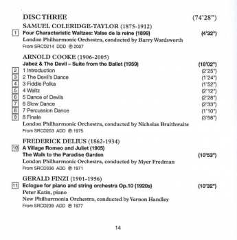 4CD Various: Celebrating 50 Years Devoted To British Music (Set One: William Alwyn ~ John Ireland)