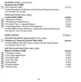 4CD Various: Celebrating 50 Years Devoted To British Music (Set Two: Gordon Jacob ~ William Wordsworth)