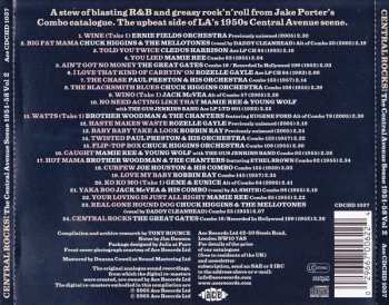 CD Various: Central Rocks! The Central Avenue Scene 1951-58 Vol 2 