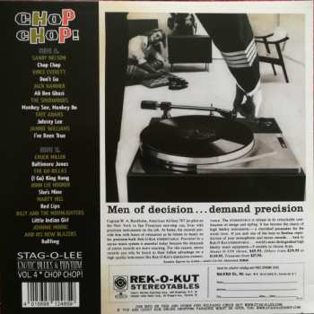 LP Various: Chop Chop! (Even Mo' Blues & Rhythm, Popcorn, Exotica & Tittyshakers!) LTD | CLR