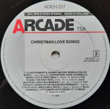 2LP Various: Christmas Love Songs
