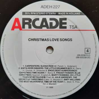 2LP Various: Christmas Love Songs