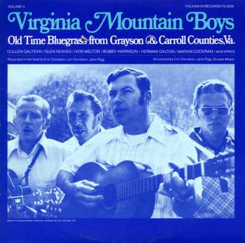 CD Various: Virginia Mountain Boys: Old Time Bluegrass From