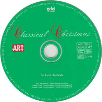 CD Various: Classical Christmas - Das Klassische Weihnachtskonzert
