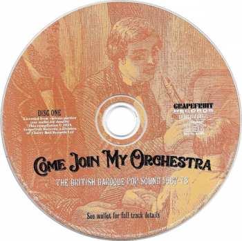 3CD/Doos Various: Come Join My Orchestra (The British Baroque Pop Sound 1967-73)