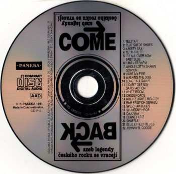 CD Various: Comeback Aneb Legendy Českého Rocku Se Vracejí