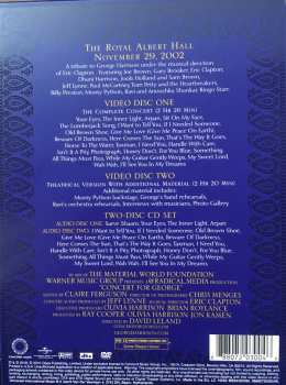 2CD/2DVD Various: Concert For George