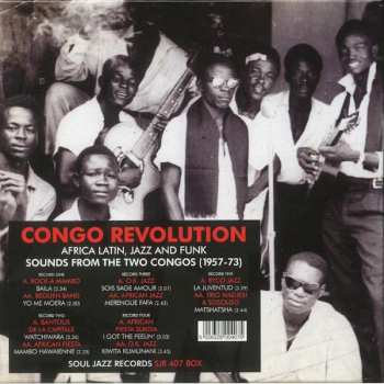 5SP/Doos Various: Congo Revolution : African Latin, Jazz And Funk Sounds From The Two Congos (1957-73)