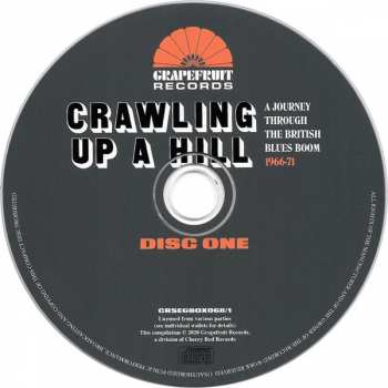 3CD/Doos Various: Crawling Up A Hill - A Journey Through The British Blues Boom 1966-71