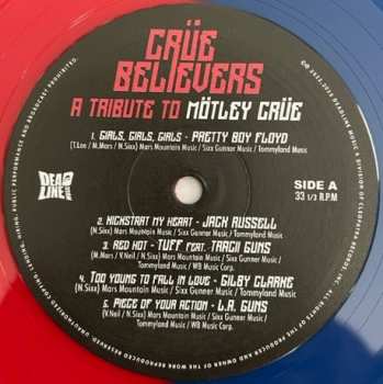 LP Various: Crüe Believers - A Tribute To Mötley Crüe CLR