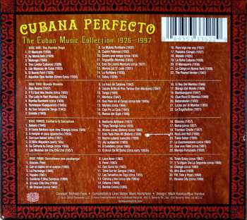 4CD Various: Cubana Perfecto - The Cuban Music Collection 1926-1997