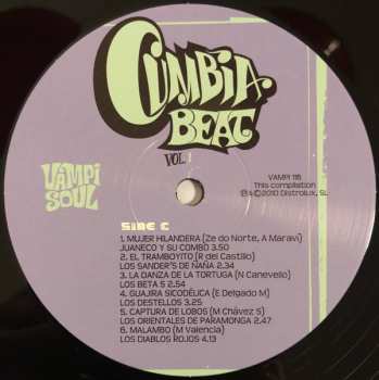 2LP Various: Cumbia Beat Vol. 1 (Experimental Guitar-Driven Tropical Sounds From Perú 1966/1976)
