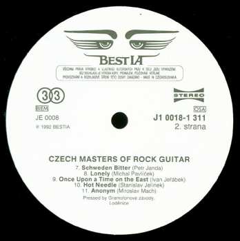 LP Various: Czech Masters Of Rock Guitar / Čeští Mistři Rockové Kytary