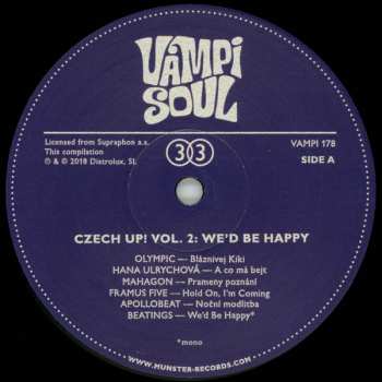 2LP Various: Czech Up! Vol. 2: We'd Be Happy