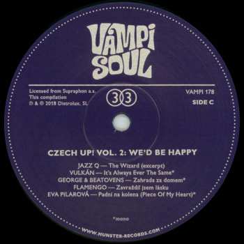 2LP Various: Czech Up! Vol. 2: We'd Be Happy
