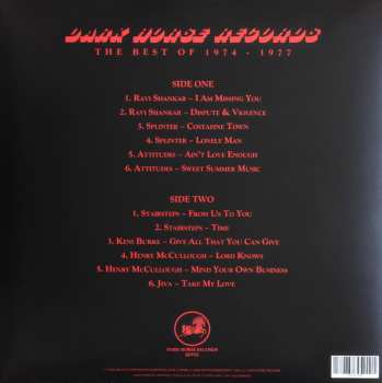 LP Various: Dark Horse Records (The Best Of 1974-1977)