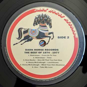 LP Various: Dark Horse Records (The Best Of 1974-1977)