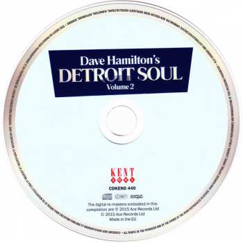 CD Various: Dave Hamilton's Detroit Soul Volume 2