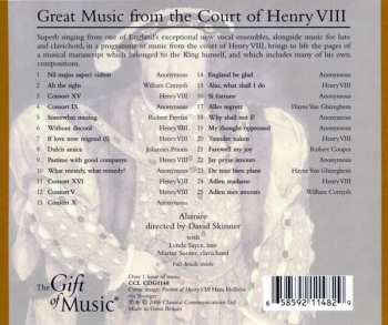 CD Various: Great Music From The Court Of Henry VIII