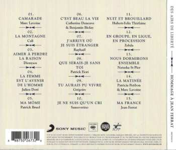 CD Various: Des Airs De Liberté : Hommage À Jean Ferrat