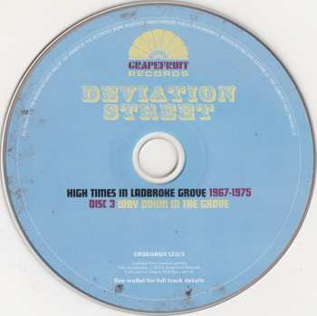 3CD/Doos Various: Deviation Street (High Tides In Ladbroke Grove 1967-1975)