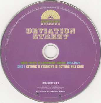 3CD/Doos Various: Deviation Street (High Tides In Ladbroke Grove 1967-1975)