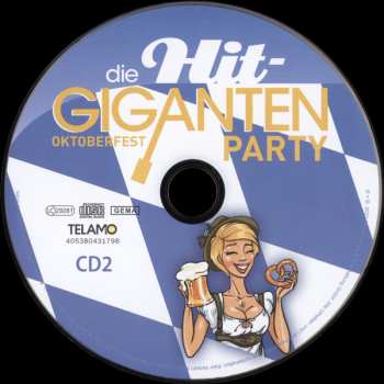 2CD Various: Die Hit-Giganten - Oktoberfest Party