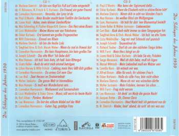 2CD Various: Die Schlager Des Jahres 1930