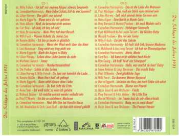 2CD Various: Die Schlager Des Jahres 1931
