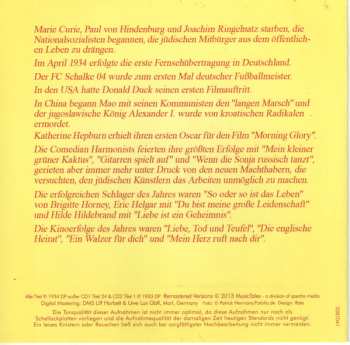 2CD Various: Die Schlager Des Jahres 1934
