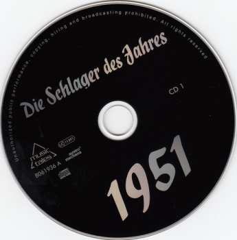 2CD Various:  Die Schlager Des Jahres 1951