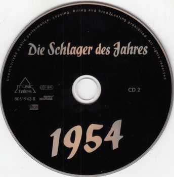 2CD Various: Die Schlager Des Jahres 1954