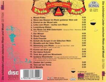 CD Various: Die Schönsten Lieder Zwischen Rhein Und Mosel