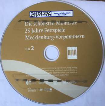 2CD Various: Die Schönsten Momente 25 Jahre Festspiele Mecklenburg-Vorpommern