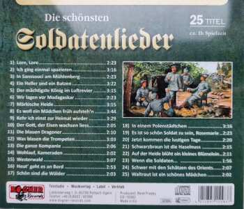 CD Various: Die schönsten Soldatenlieder
