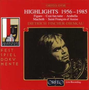 CD Various: Dietrich Fischer-dieskau - Highlights 1956-85