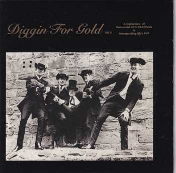 5CD/Doos Various: Diggin' For Gold Volumes 1-5 (A Collection of Demented 60's R&B/Punk & Mesmerizing 60's Pop)