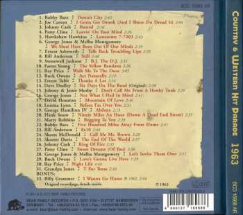 CD Various: Dim Lights Thick Smoke & Hillbilly Music - Country & Western Hit Parade - 1963