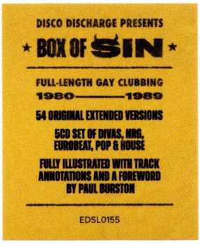 5CD Various: Disco Discharge Presents: Box of Sin