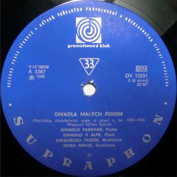 3LP Various: Divadla Malých Forem