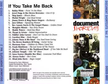 CD Various: Document Shortcuts Vol. 2 - If You Take Me Back