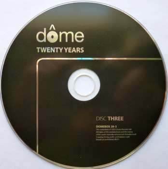 3CD Various: Dome Twenty Years