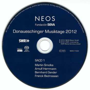 3SACD Various: Donaueschinger Musiktage 2012