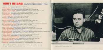 CD Various: Don't Be Bad! (60s Punk Recorded In Texas)