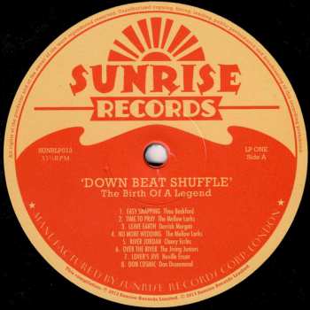 2LP Various: Down Beat Shuffle: The Birth Of A Legend