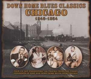 4CD Various: Down Home Blues Classics Volume 3 Chicago 1946-1954