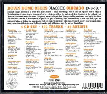 4CD Various: Down Home Blues Classics Volume 3 Chicago 1946-1954