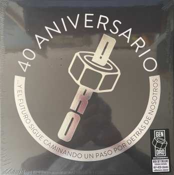 4LP/4CD/Doos Various: DRO 40 Aniversario - ...Y El Futuro Sigue Caminando Un Paso Por Detrás De Nosotros DLX | LTD