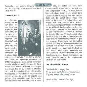CD Various: Drug Songs (1917-1944 - High & Low)